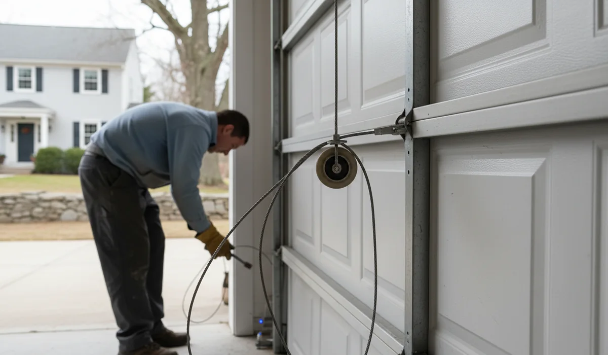 What to do when your garage door comes off track